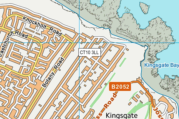 CT10 3LL map - OS VectorMap District (Ordnance Survey)