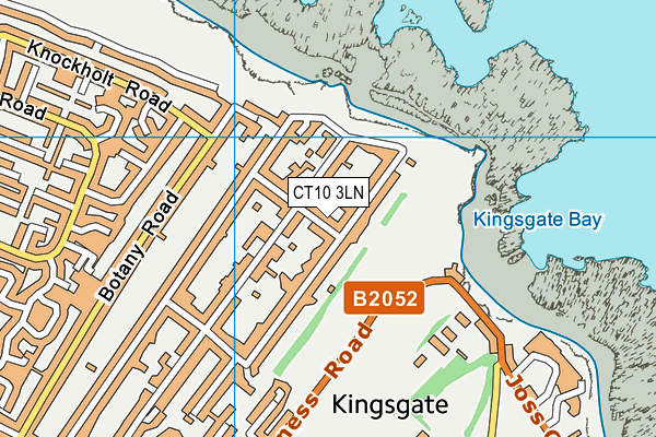 CT10 3LN map - OS VectorMap District (Ordnance Survey)