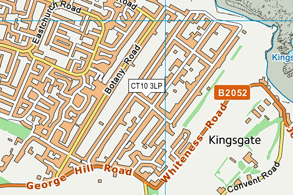 CT10 3LP map - OS VectorMap District (Ordnance Survey)