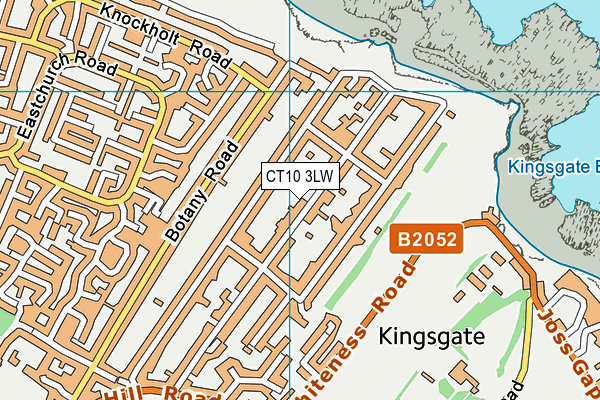 Map of KINGSGATE WINDOW SERVICES LIMITED at district scale