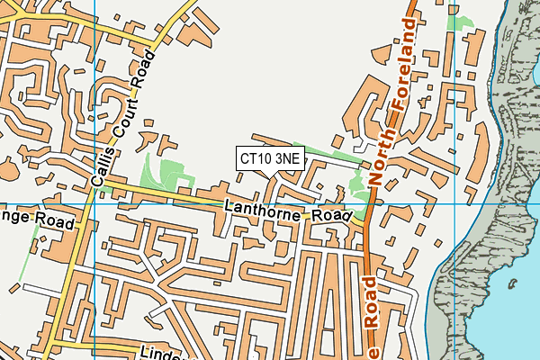 CT10 3NE map - OS VectorMap District (Ordnance Survey)