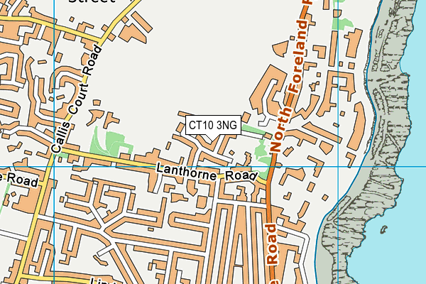 CT10 3NG map - OS VectorMap District (Ordnance Survey)