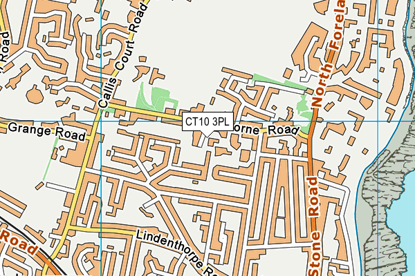 CT10 3PL map - OS VectorMap District (Ordnance Survey)