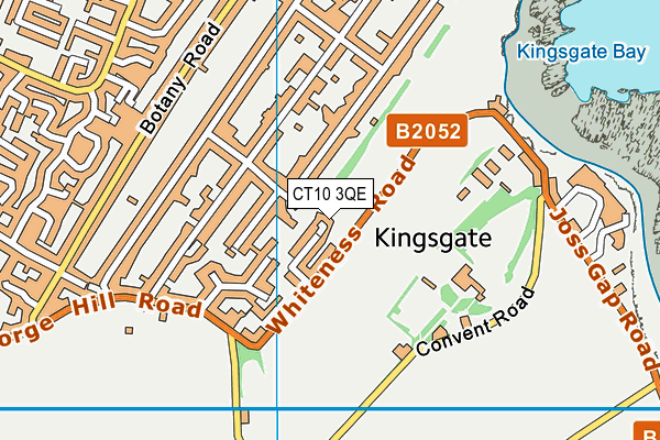 CT10 3QE map - OS VectorMap District (Ordnance Survey)