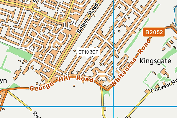 CT10 3QP map - OS VectorMap District (Ordnance Survey)