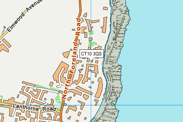 CT10 3QS map - OS VectorMap District (Ordnance Survey)