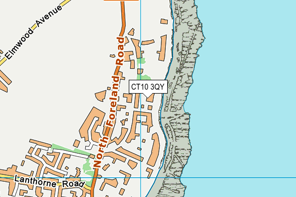 CT10 3QY map - OS VectorMap District (Ordnance Survey)