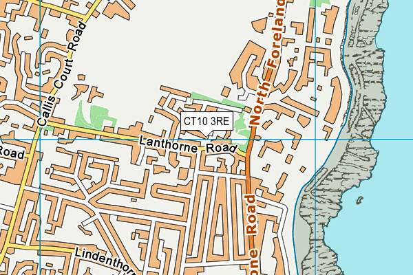 CT10 3RE map - OS VectorMap District (Ordnance Survey)