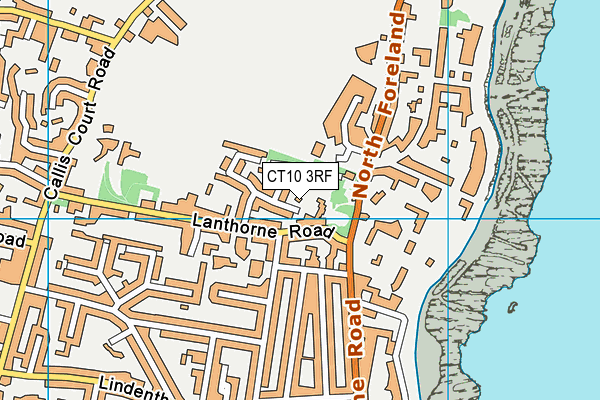 CT10 3RF map - OS VectorMap District (Ordnance Survey)