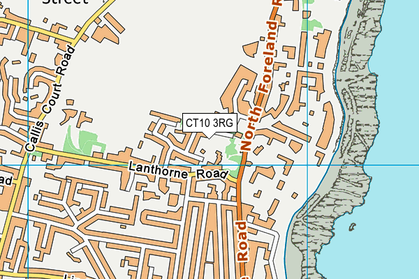 CT10 3RG map - OS VectorMap District (Ordnance Survey)
