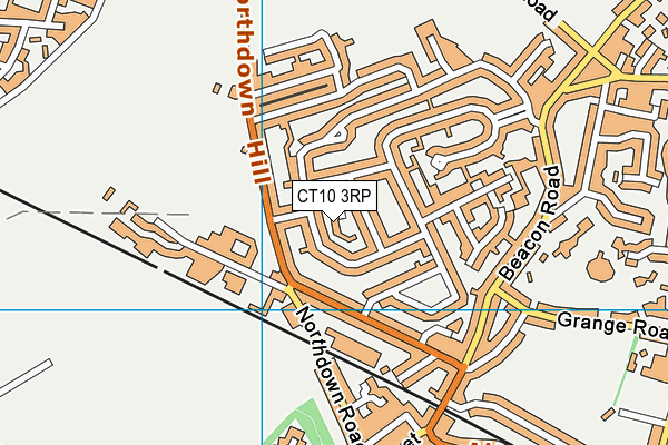 CT10 3RP map - OS VectorMap District (Ordnance Survey)