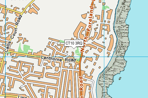 CT10 3RQ map - OS VectorMap District (Ordnance Survey)
