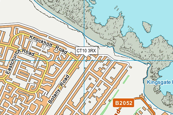 CT10 3RX map - OS VectorMap District (Ordnance Survey)