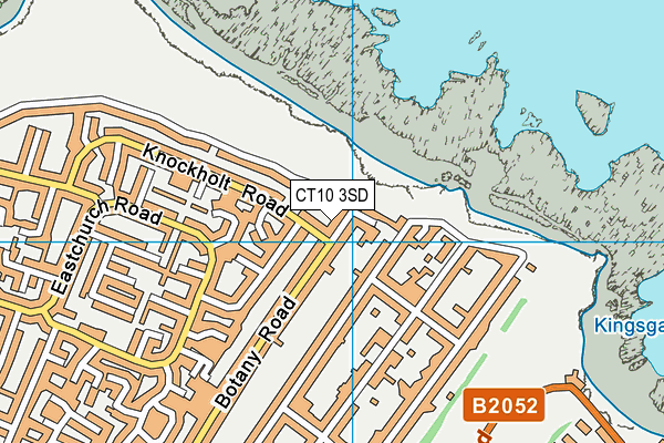 CT10 3SD map - OS VectorMap District (Ordnance Survey)