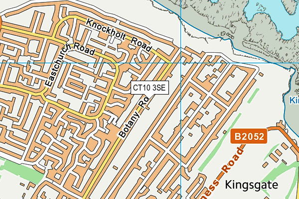 CT10 3SE map - OS VectorMap District (Ordnance Survey)