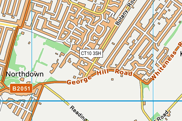 CT10 3SH map - OS VectorMap District (Ordnance Survey)