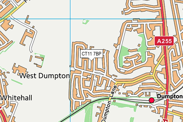 CT11 7BP map - OS VectorMap District (Ordnance Survey)