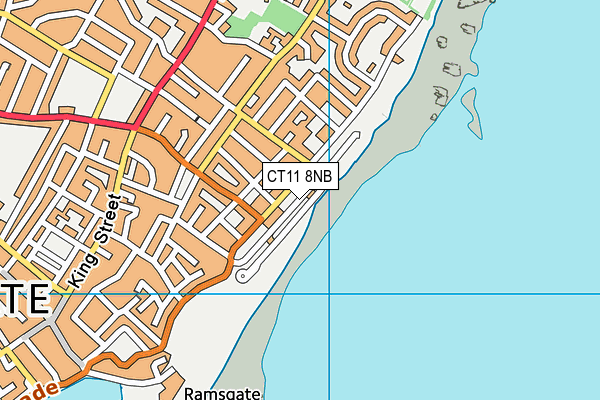 CT11 8NB map - OS VectorMap District (Ordnance Survey)