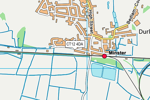 Map of BIRCH ARBORICULTURAL CONTRACTORS LTD at district scale