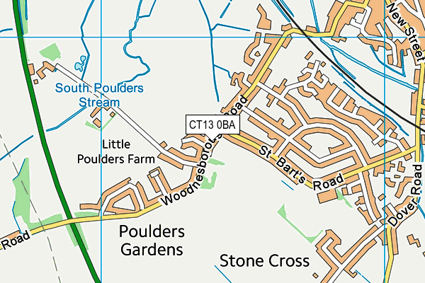 Map of CINQUE PORTS PROJECT AND PROPERTY MANAGEMENT LIMITED at district scale