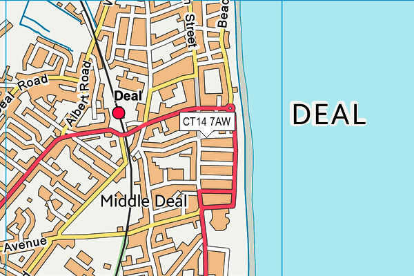 Map of DEAL CARS LTD at district scale