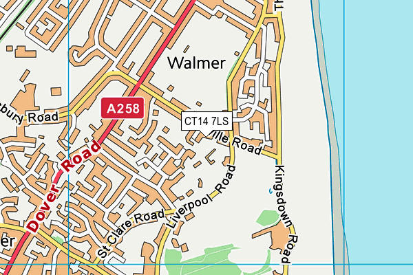 Map of WALKER SURVEY & DESIGN LIMITED at district scale