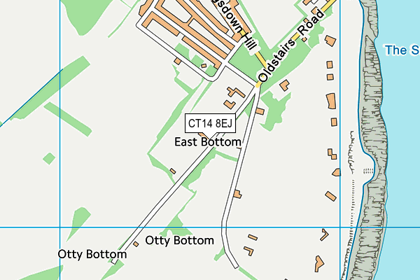 Map of KINGSDOWN RIDING CENTRE LIMITED at district scale