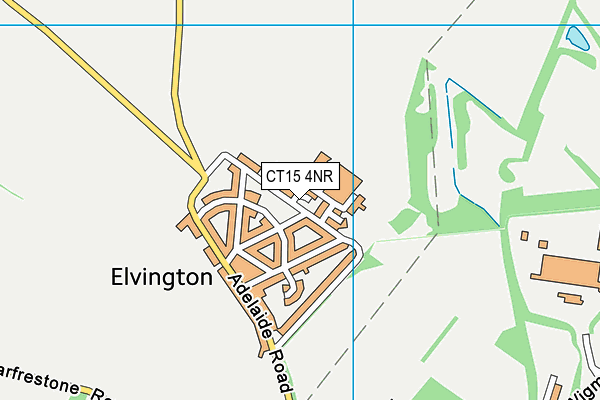 CT15 4NR map - OS VectorMap District (Ordnance Survey)