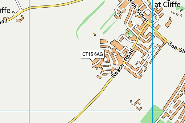 Balance Spa And Health Club map (CT15 6AG) - OS VectorMap District (Ordnance Survey)