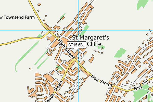 CT15 6BL map - OS VectorMap District (Ordnance Survey)