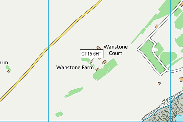 CT15 6HT map - OS VectorMap District (Ordnance Survey)
