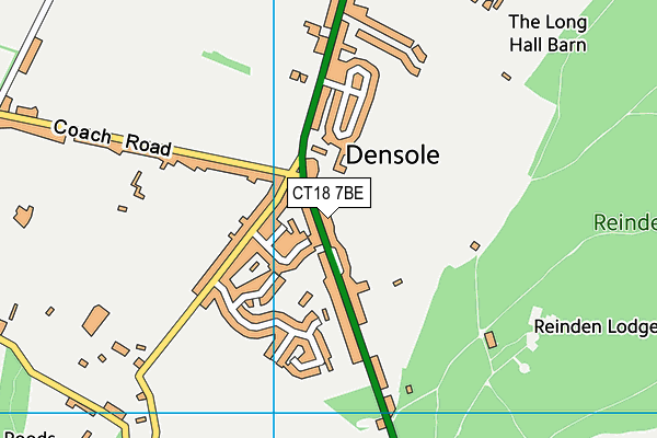 Map of R PERKINS ELECTRICAL LIMITED at district scale