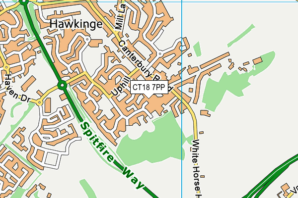Map of HANNAH YORK LTD at district scale