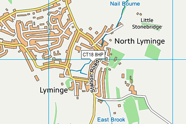 Map of LAING BENNETT LIMITED at district scale