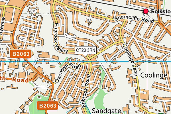 Map of THELINKCOMPANY LTD at district scale