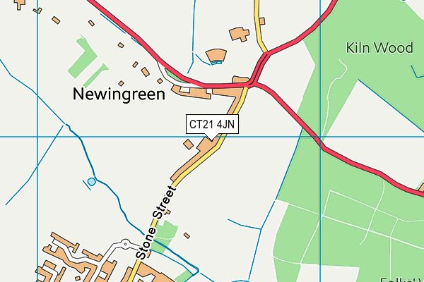 Map of THE GOOD TRAVEL AGENT LTD at district scale