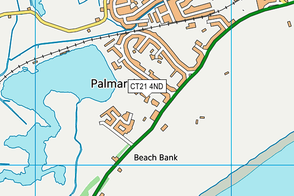 Map of PALMARSH GARAGE LTD at district scale