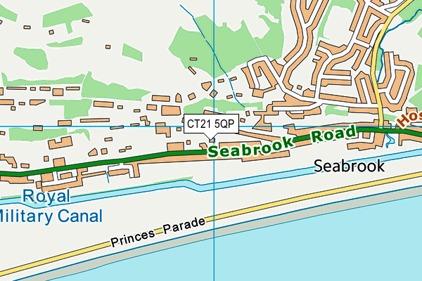 Map of POWER KERBS LTD at district scale