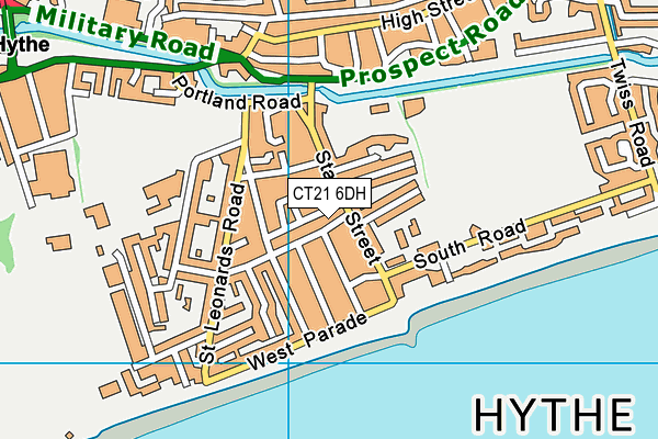 Map of SUPREME CATERING LTD at district scale