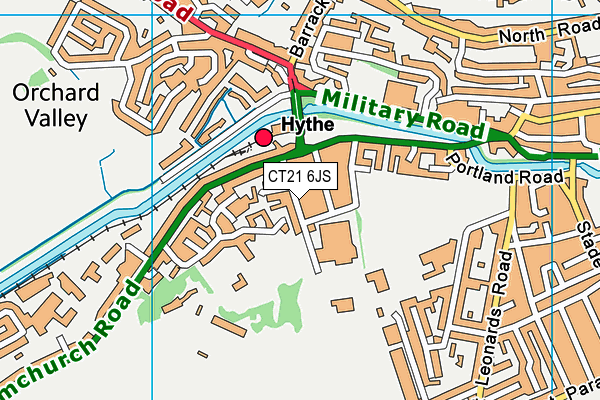Map of HILLS AND HOLLAND LTD at district scale
