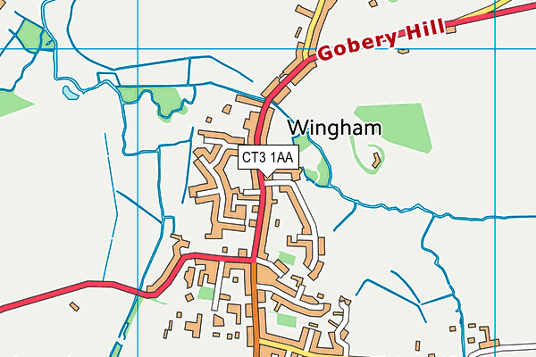 Map of WINGHAM CENTRAL STORES LIMITED at district scale
