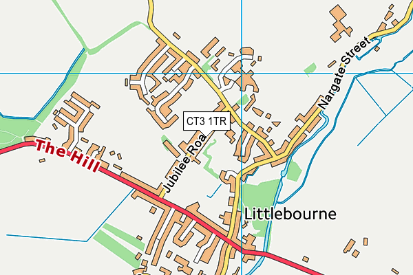 CT3 1TR map - OS VectorMap District (Ordnance Survey)