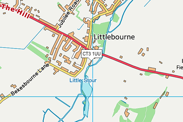 CT3 1UU map - OS VectorMap District (Ordnance Survey)