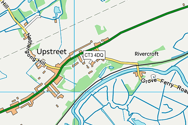 CT3 4DQ map - OS VectorMap District (Ordnance Survey)