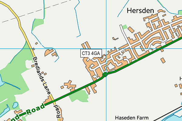 Map of KILBRIDE LTD at district scale