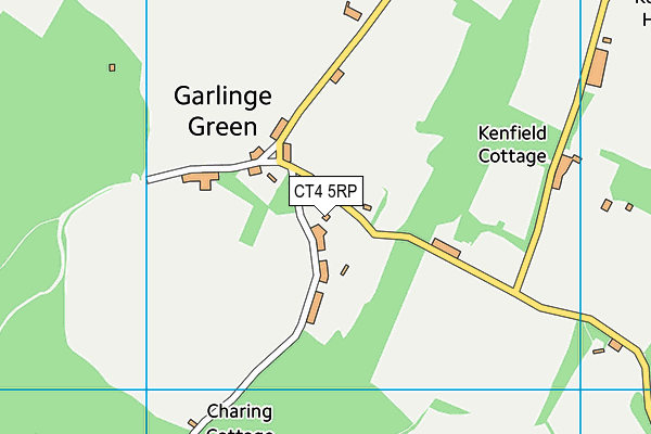 CT4 5RP map - OS VectorMap District (Ordnance Survey)