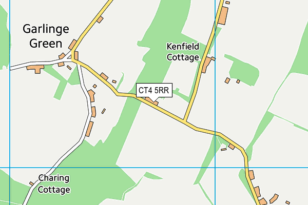 CT4 5RR map - OS VectorMap District (Ordnance Survey)