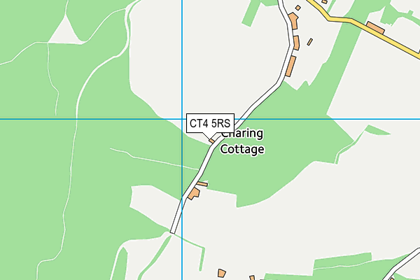 CT4 5RS map - OS VectorMap District (Ordnance Survey)