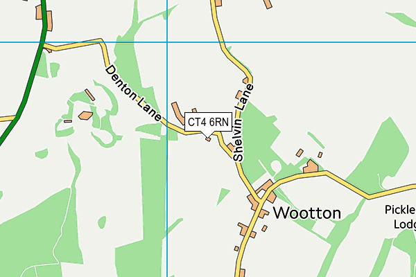 CT4 6RN map - OS VectorMap District (Ordnance Survey)