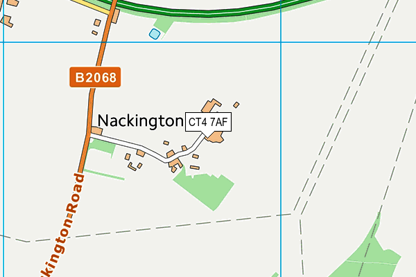 Map of WELL HOUSE (NACKINGTON) INVESTMENTS LIMITED at district scale
